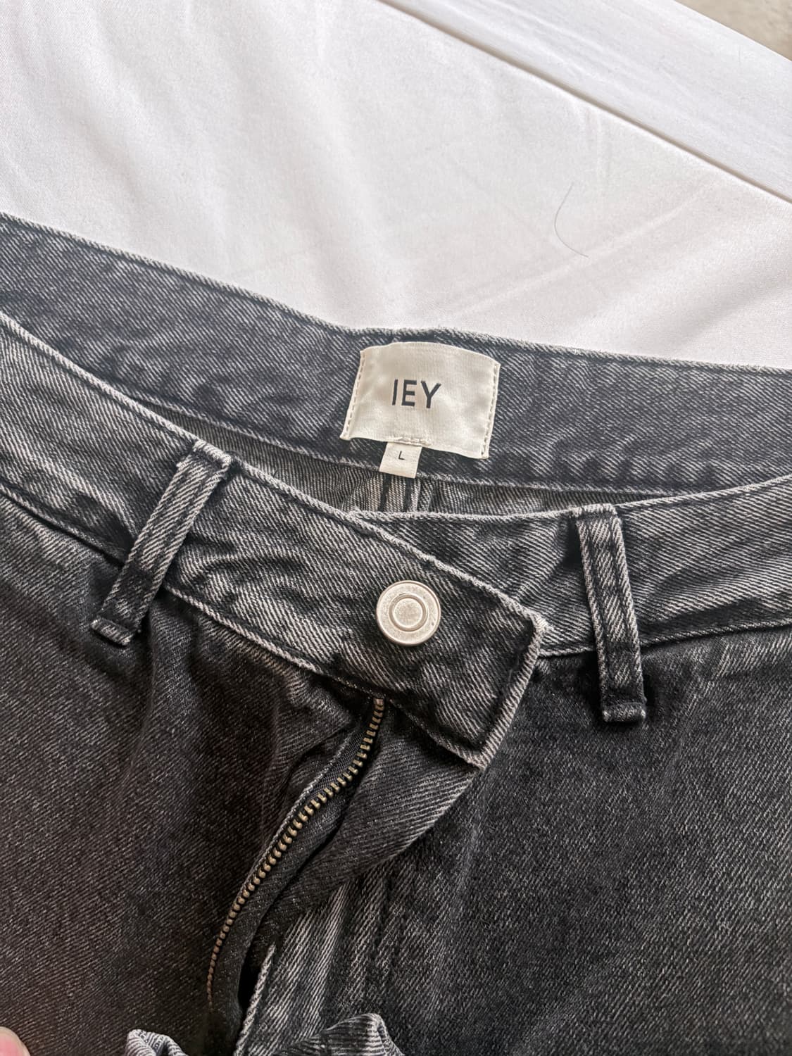 IEI 블랙 데님 L 상품이미지1