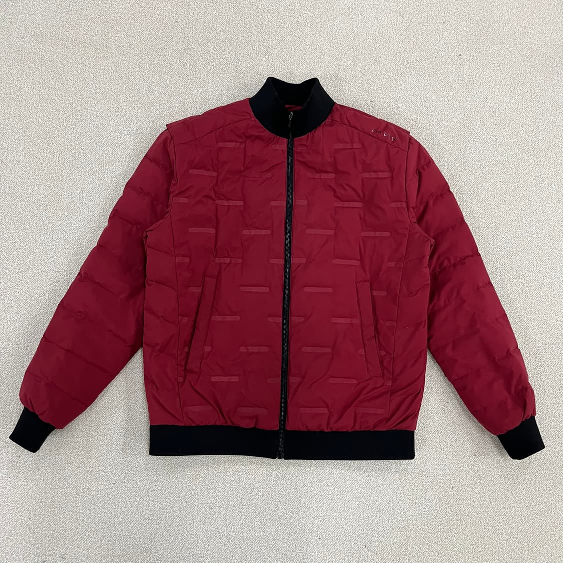 [100] 질바이질스튜어트 덕다운 블록 패딩 블루종 점퍼 0107M1 상품이미지1