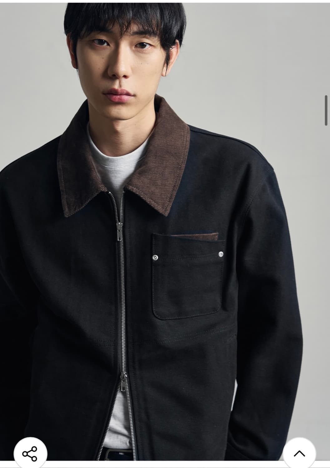 (새상품)(L) 아워데이즈 필드 워크 자켓 [BLACK] 판매 상품이미지4