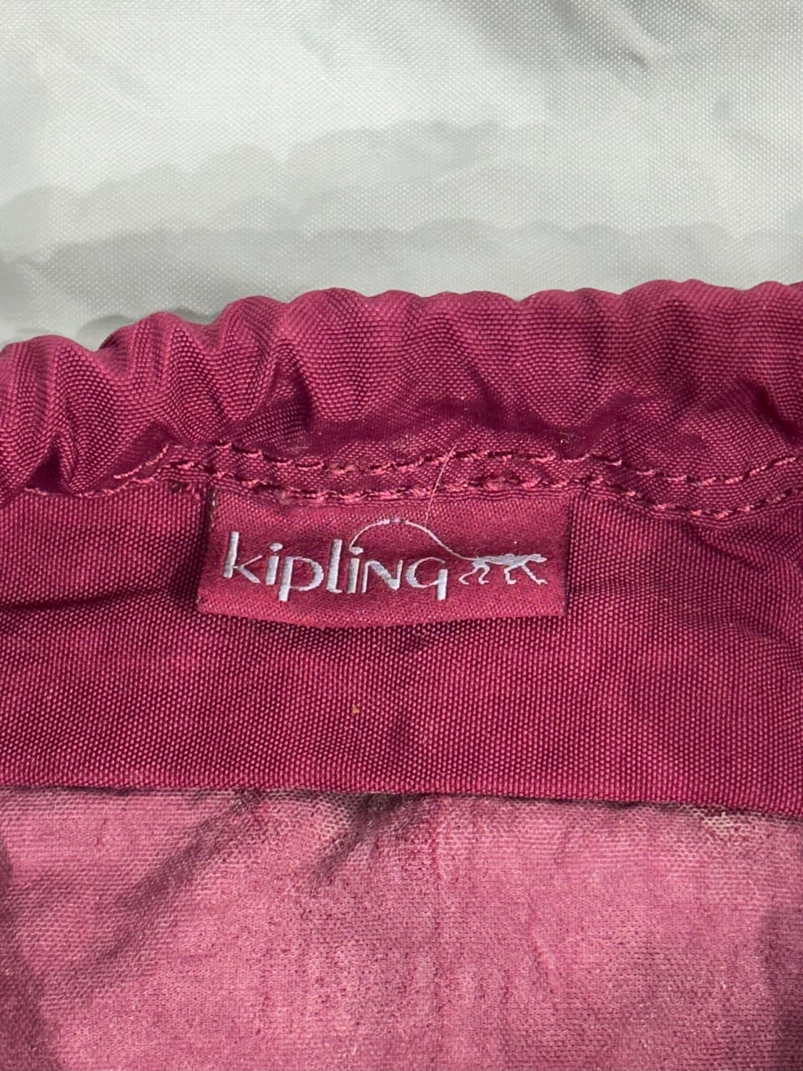 키플링 버건디 복조리 y2k 미니 백팩 가방 상품이미지6