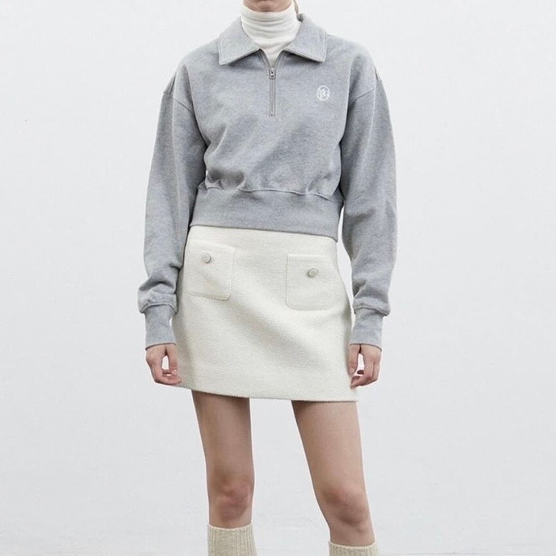 마리떼 프랑소와 저버 반집업 맨투맨 상품이미지1