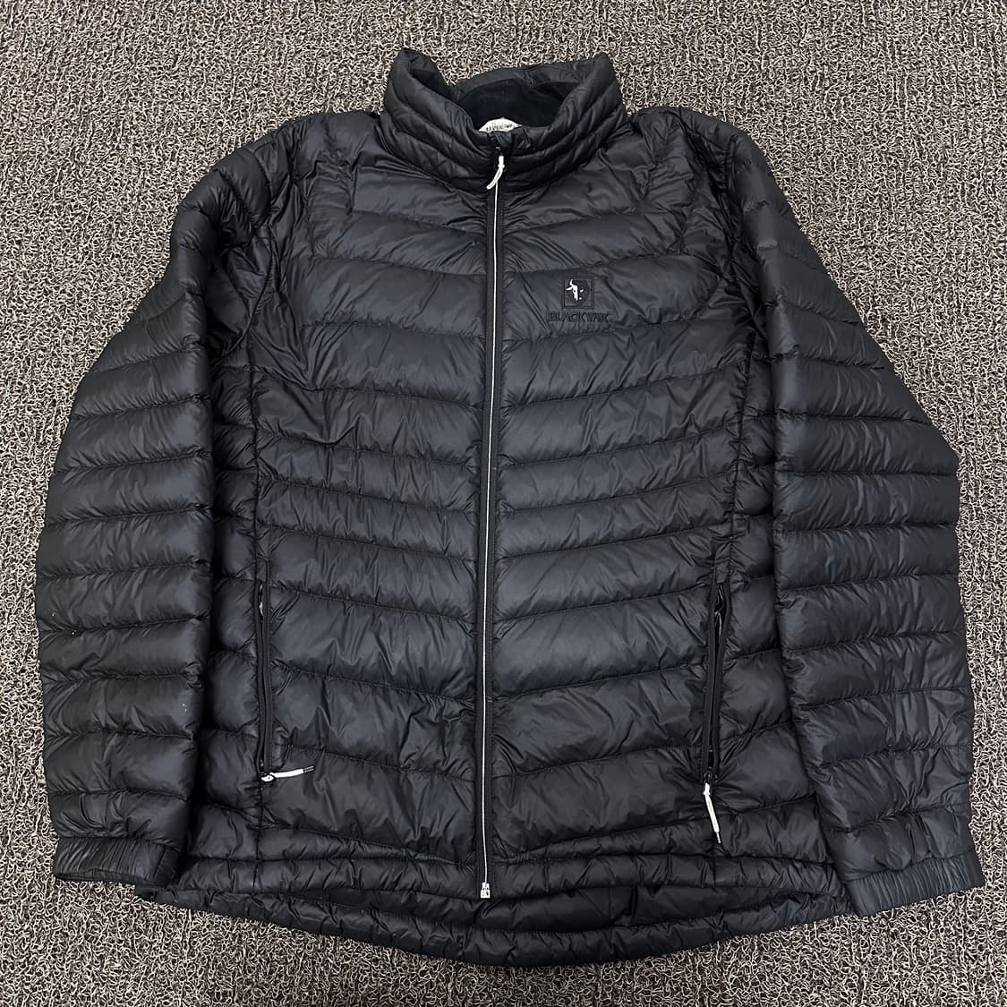 블랙야크 곱창 경량 구스다운 패딩 블랙 110(2XL) 상품이미지1
