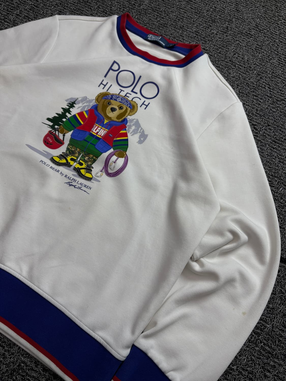 폴로 랄프로렌 하이테크 폴로베어 크루넥 스웻 셔츠 2040 상품이미지3