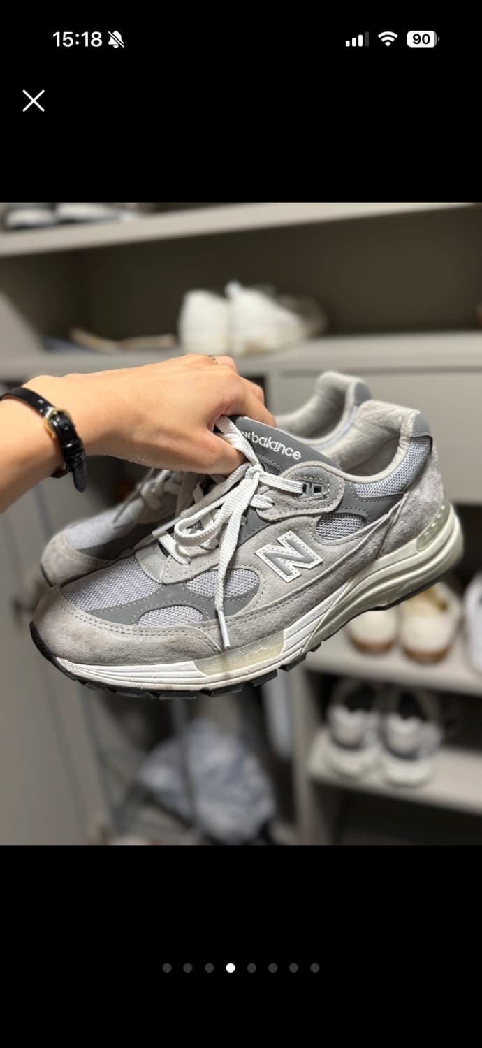 New Balance 992 Made in USA Grey  D Stan 상품이미지4