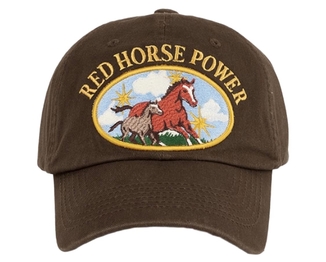 오픈와이와이 적토마 패치 볼캡 브라운 상품이미지3