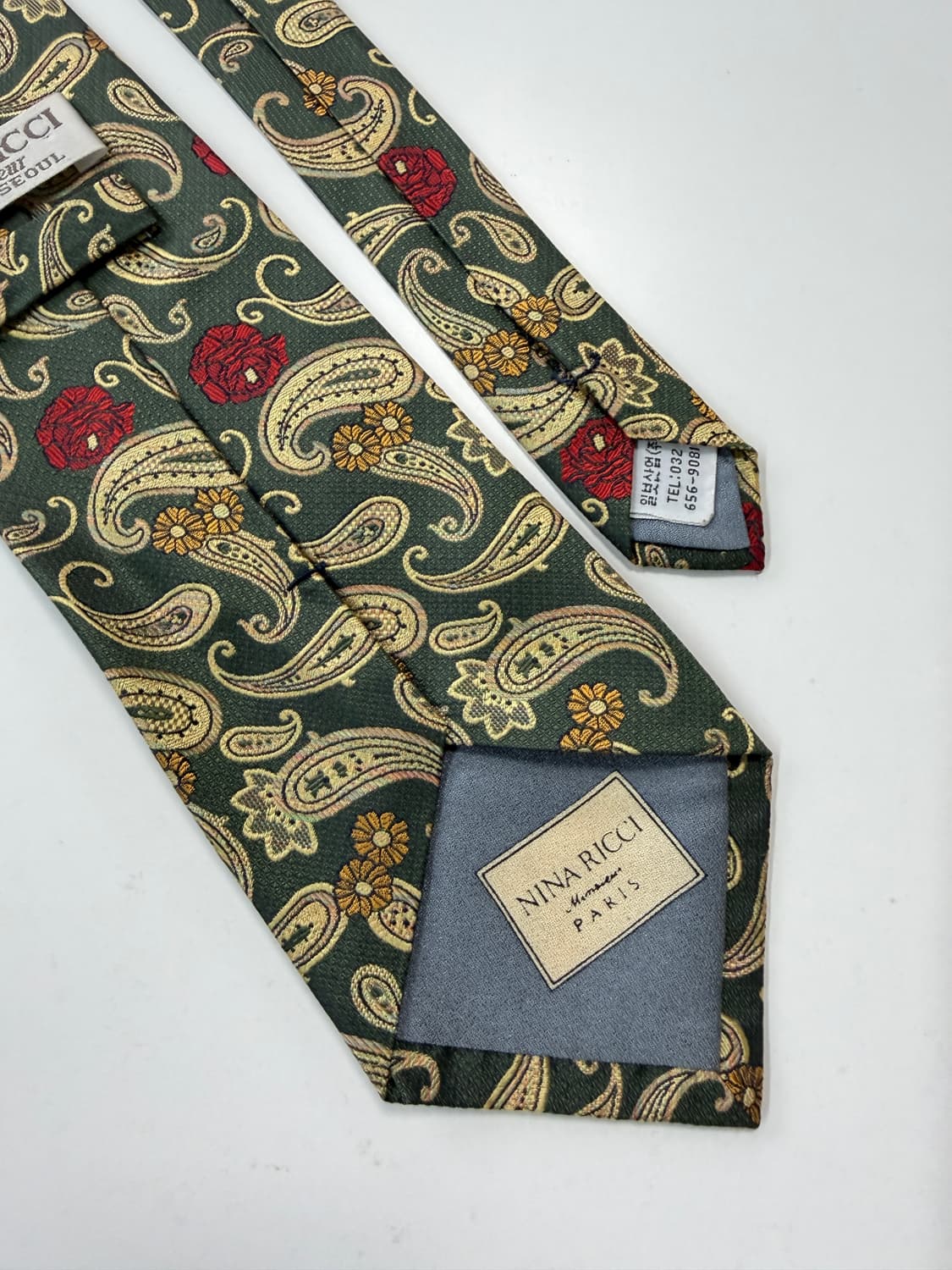 니나리치(Nina ricci) 실크 넥타이 9.5cm 상품이미지5
