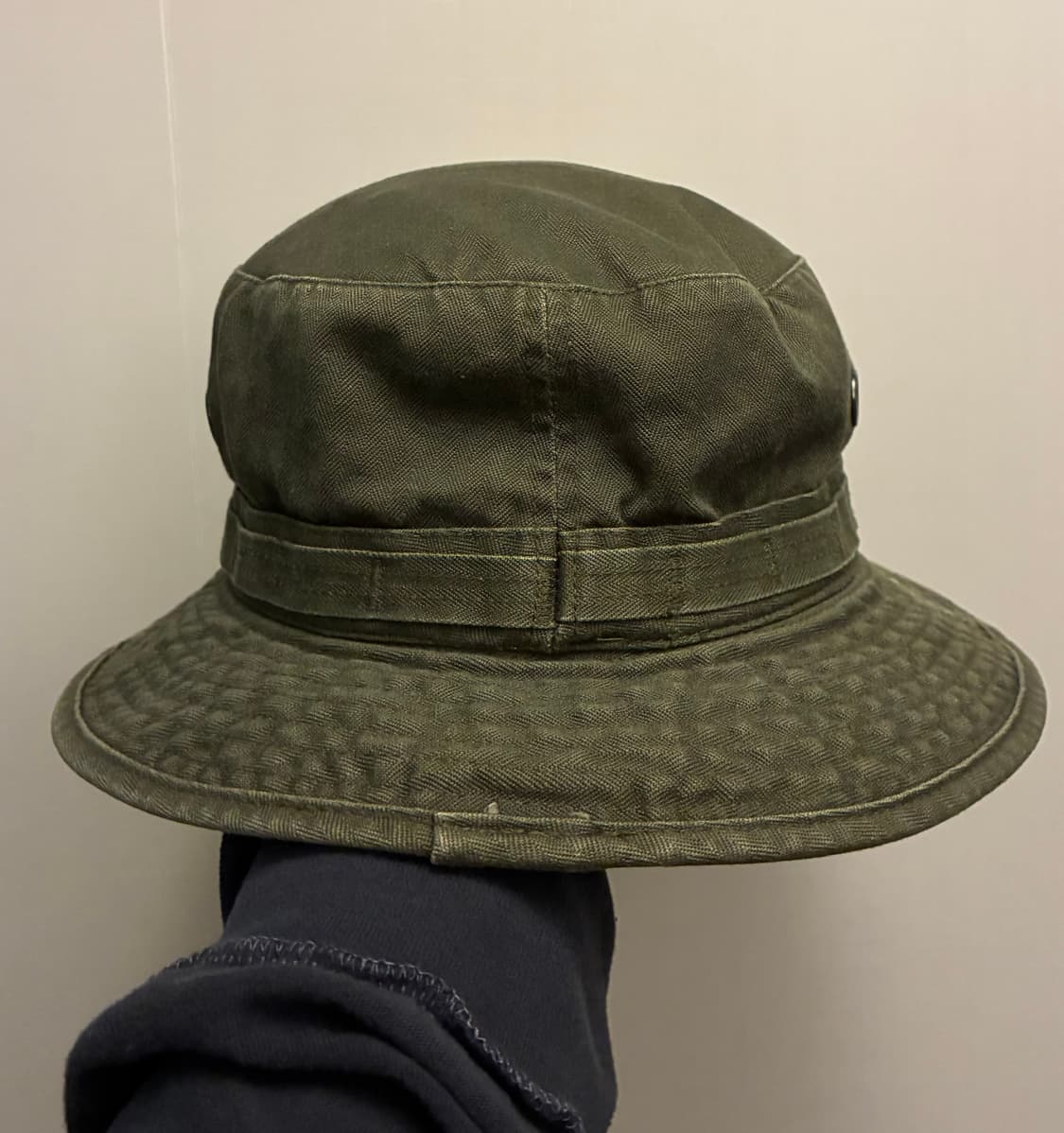 90s POLO SPORT 폴로스포츠 US 빈티지 밀리터리 버킷햇 상품이미지6