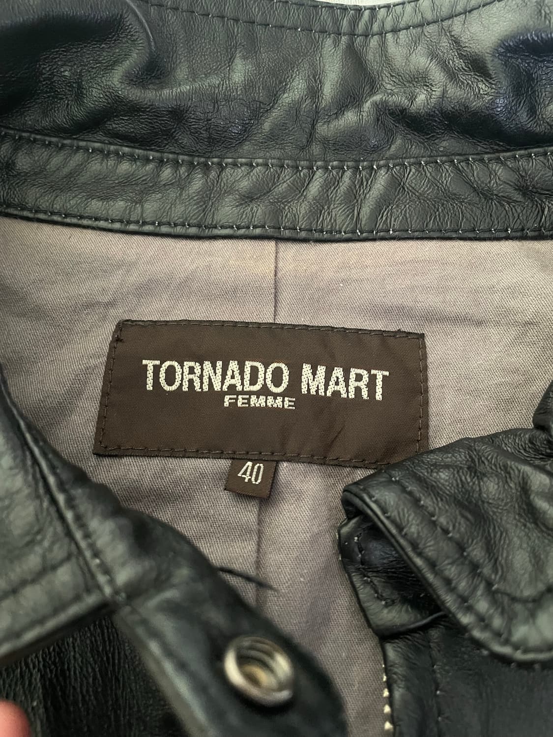 Tornado mart femme leather jacket (40) 상품이미지7