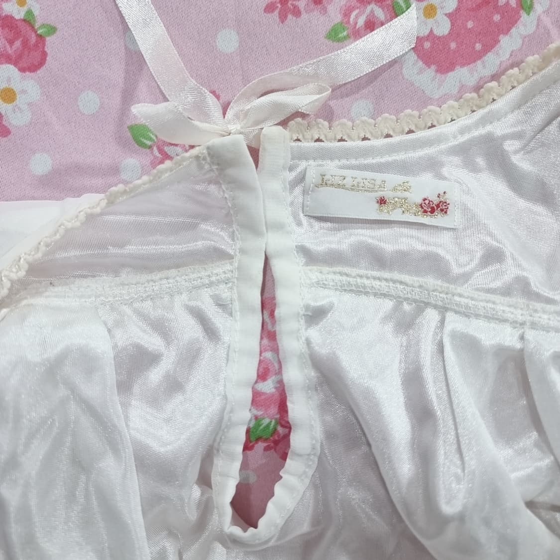 Liz Lisa(리즈리사) 고전 쉬폰  튜닉 블라우스 상품이미지2