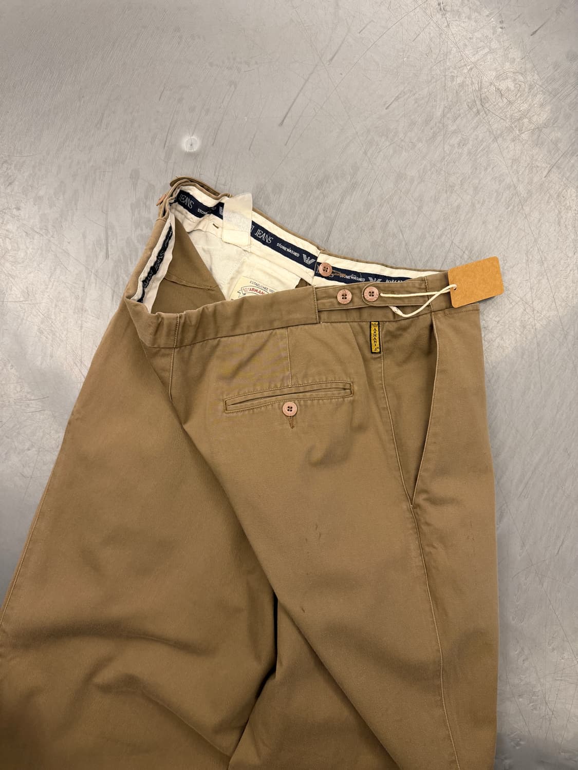 VINTAGE ARMANI JEANS WIDE 아르마니 와이드팬츠 상품이미지9