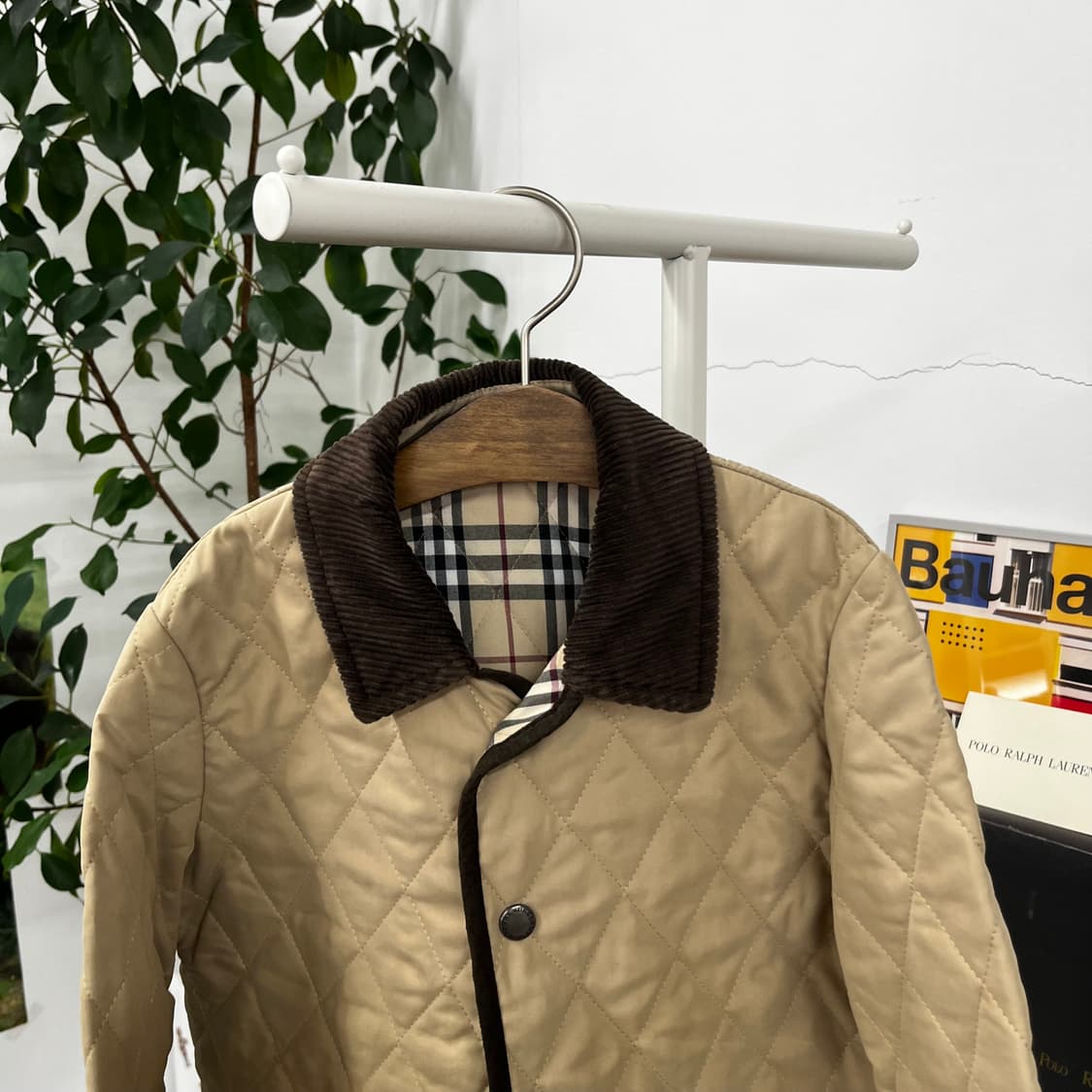 버버리 키즈 퀼팅자켓 4y 상품이미지2