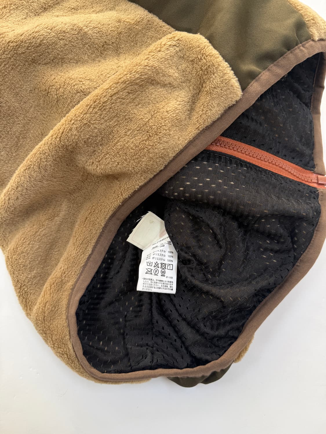 KRIFF MAYER 베이지 플리스 베스트 상품이미지5