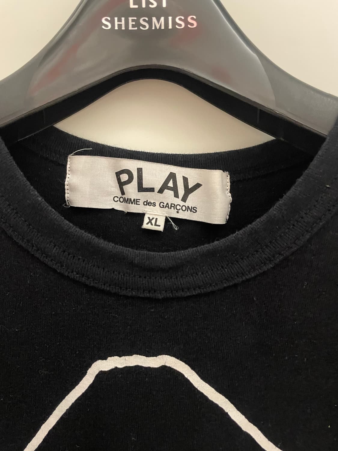 꼼데가르송 PLAY 반팔 XL 상품이미지3