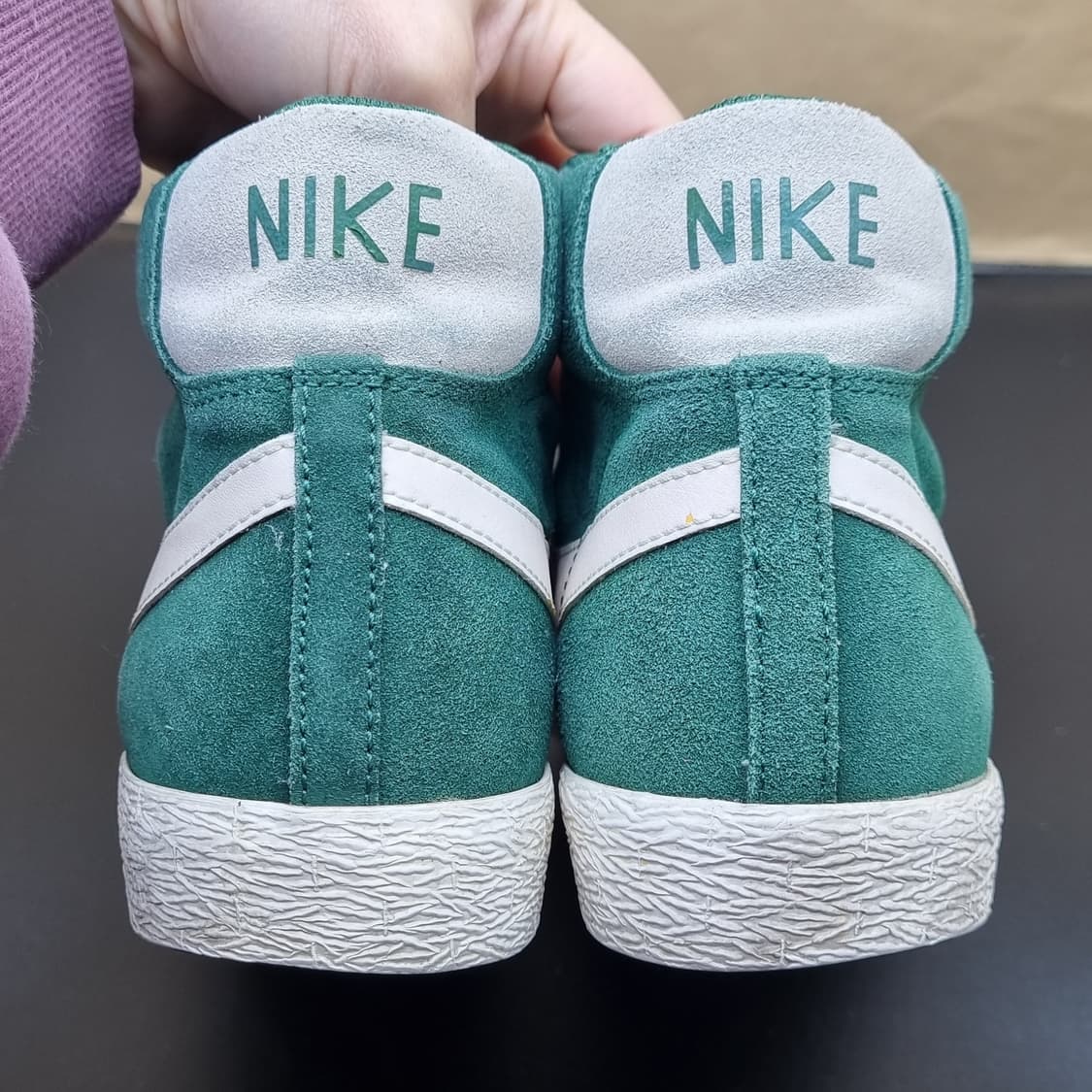 나이키 SB 줌 블레이저 흰초 미드265 상품이미지4