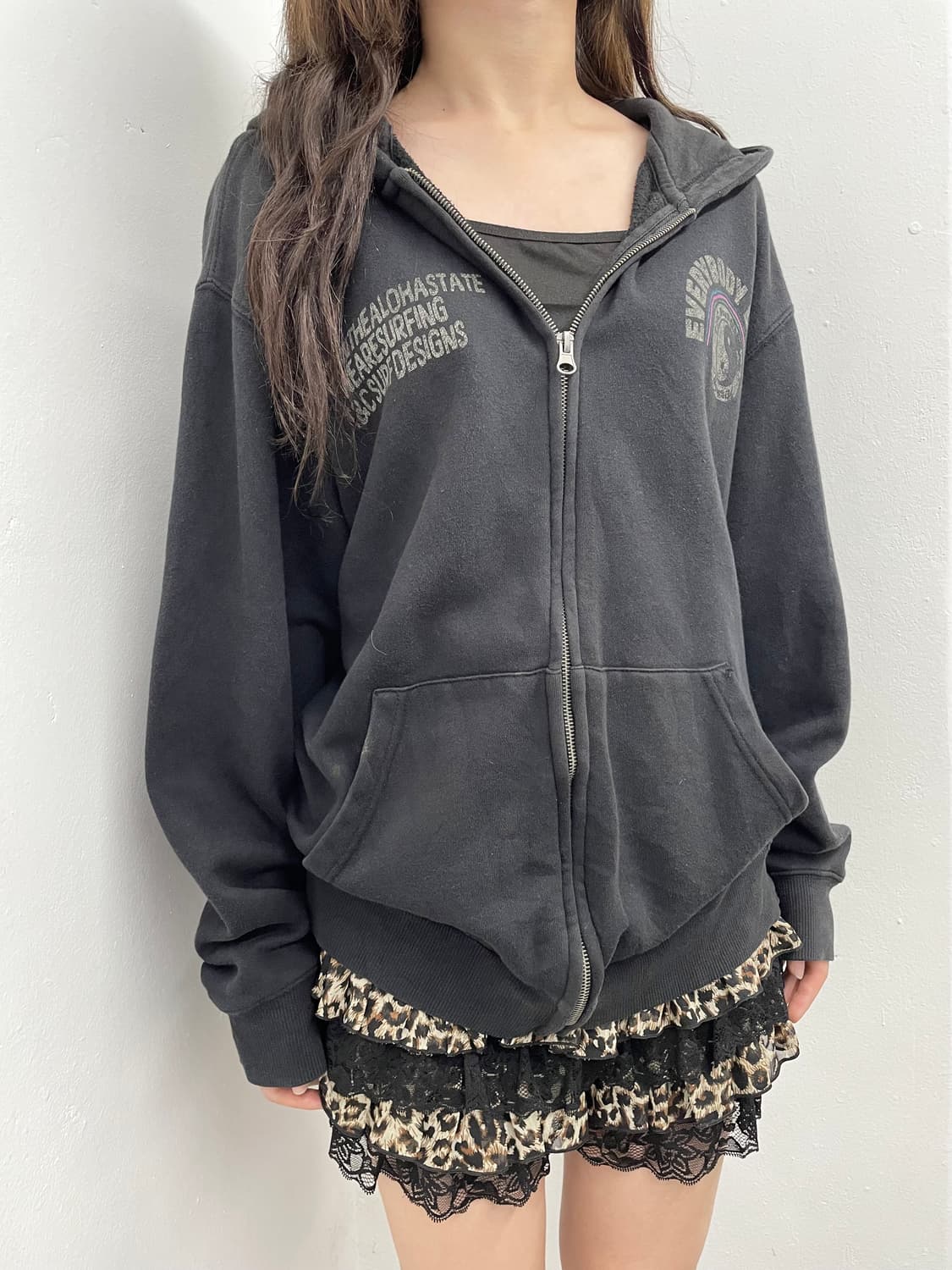 T&C surf 음양 레터링 후드집업  상품이미지3