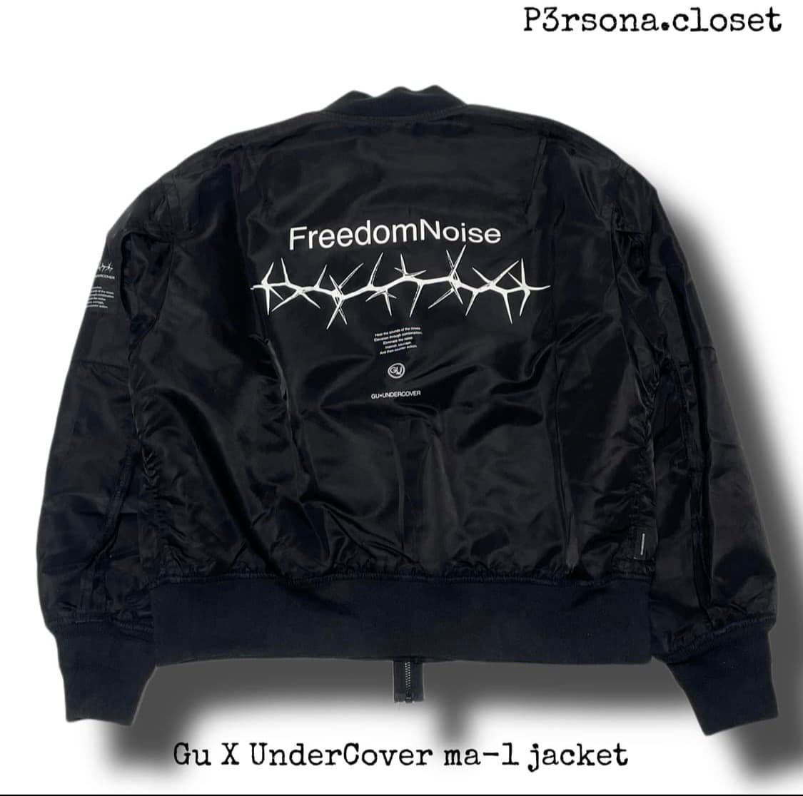 Gu x UnderCover Ma-1 자켓  상품이미지1