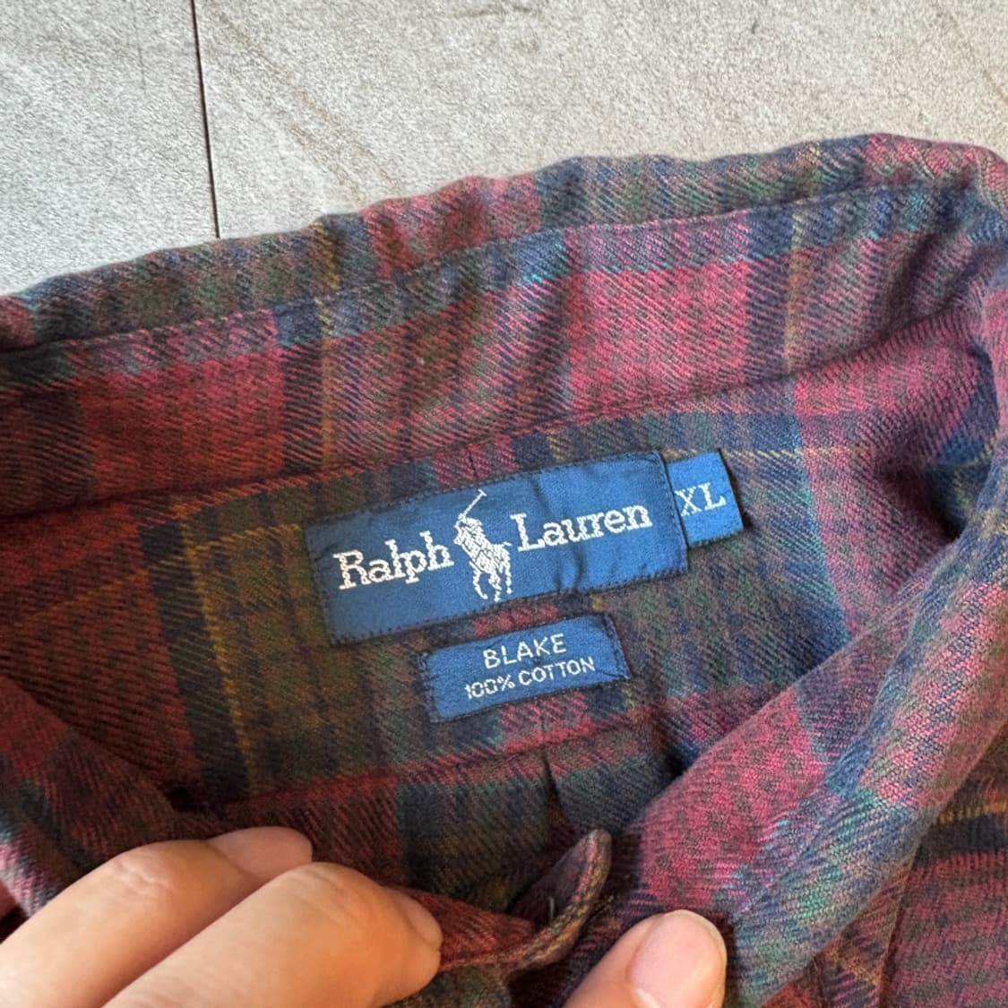 폴로 정품 스카이블루 멀티포니 포플린 셔츠 상품이미지5