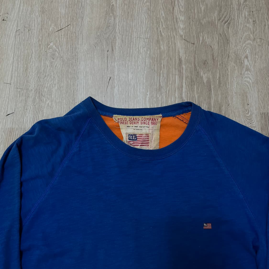 폴로 랄프로렌 USA 빈티지 롱슬리브 긴팔티 XL(105) 상품이미지3