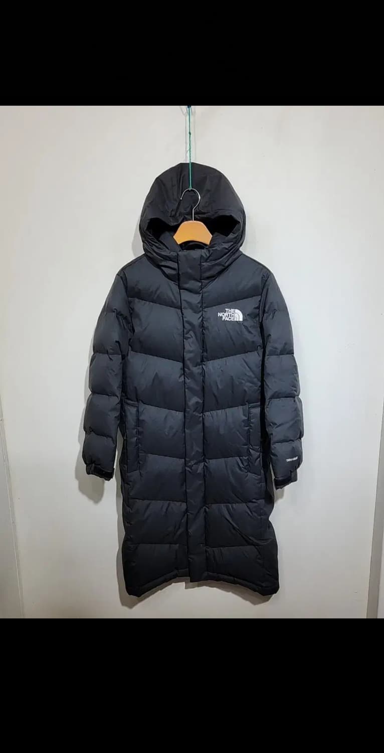 (S) 노스페이스 구스다운 롱패딩 점퍼 진회색 거위털 패딩코트  상품이미지1