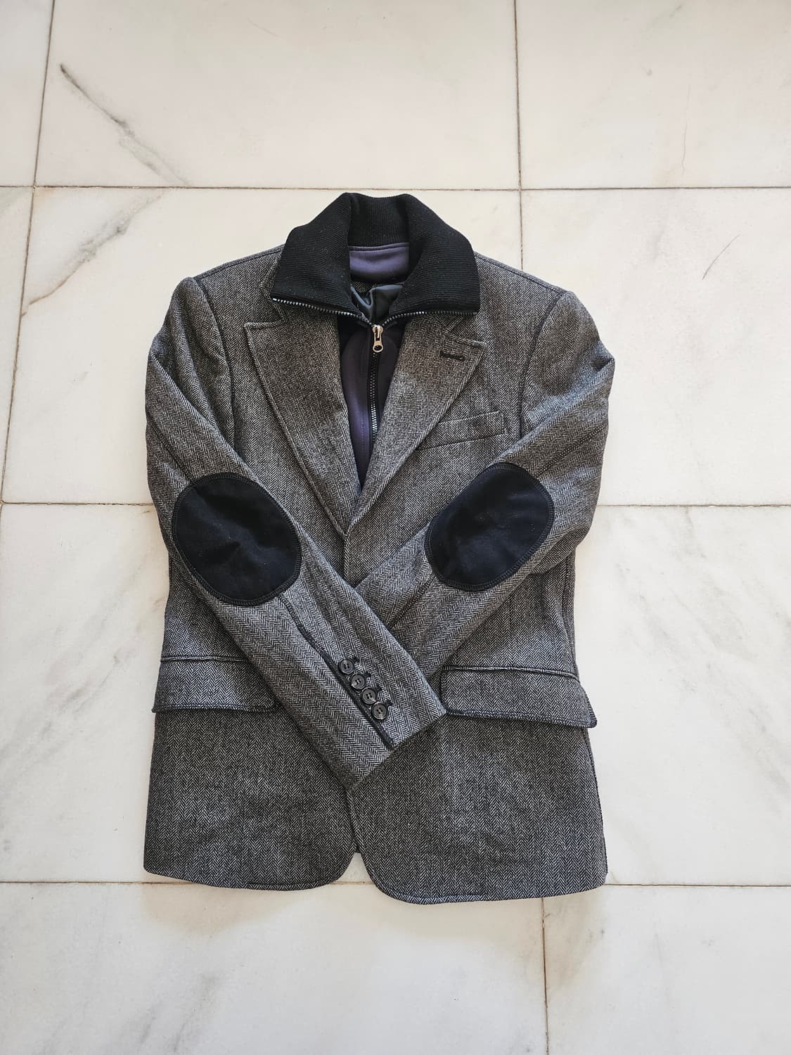 COBALT by CHRIS HAN 남성용  헤링본 자켓 (사이즈 100 상품이미지2