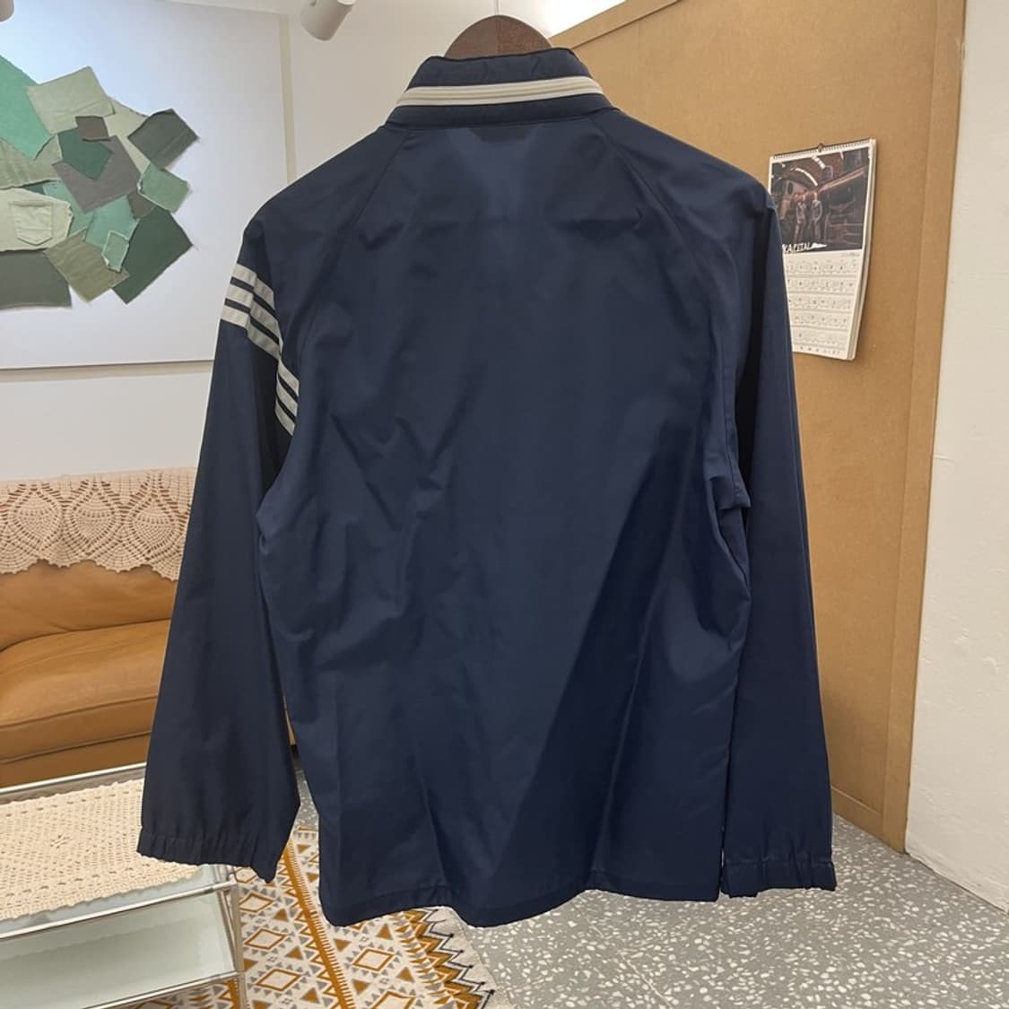 아디다스 재팬 90's 레트로 빈티지 바람막이 자켓 M C10597 상품이미지4