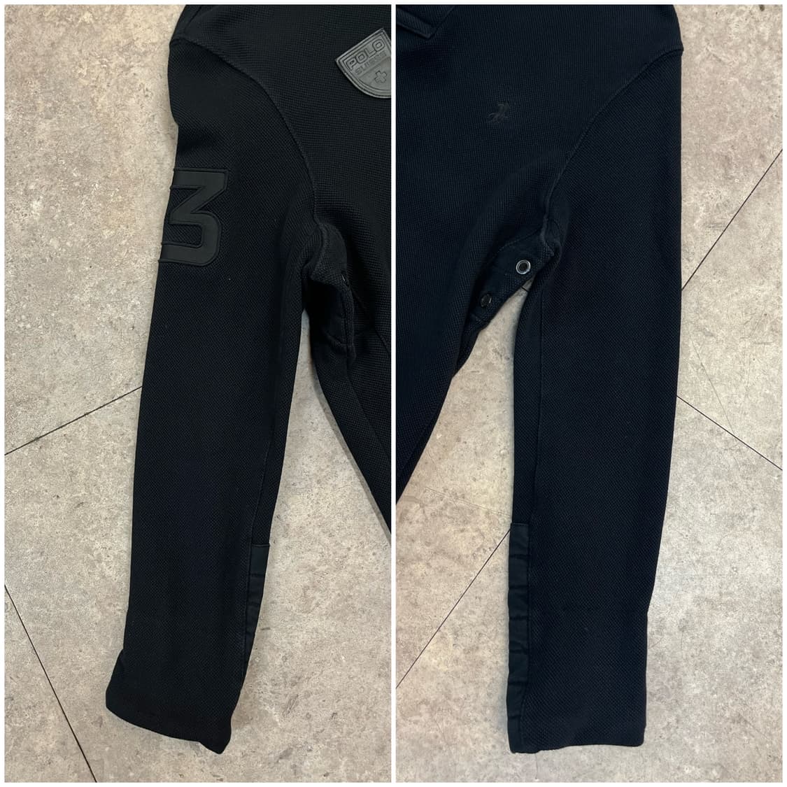 폴로 랄프로렌 긴팔 카라티 블랙 L #csz3166 상품이미지6