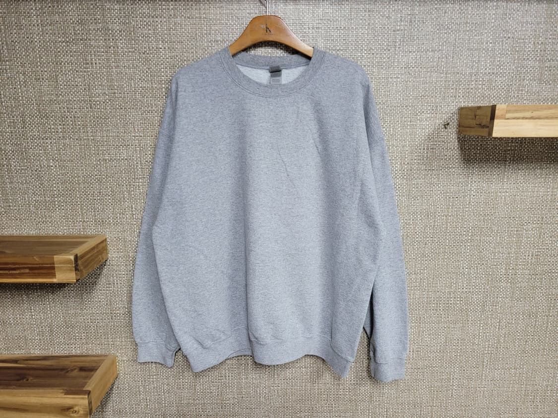 XL 115사이즈 길단 헤비블랜드 빅사이즈 기모 맨투맨 오버핏  상품이미지1