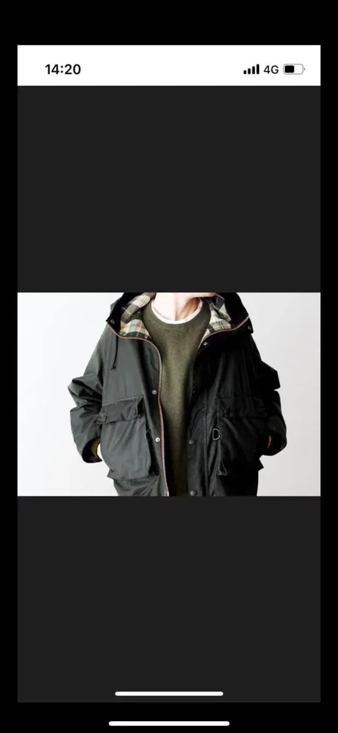 캡틴선샤인 바버 후디 자켓 상품이미지2