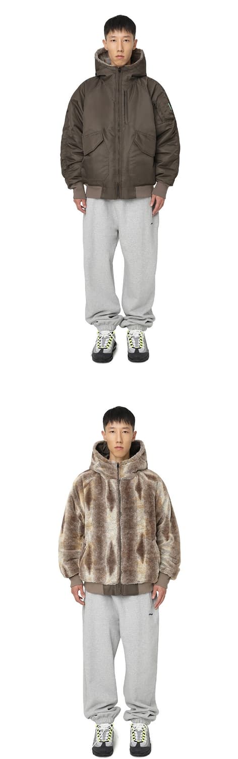 YESEYESEE Reversible Fur Flight Jacket 상품이미지2