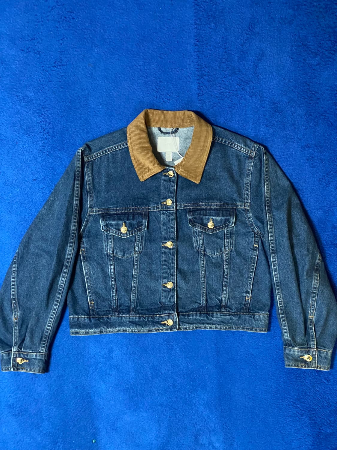 H&M 블루 데님 자켓 L 상품이미지1