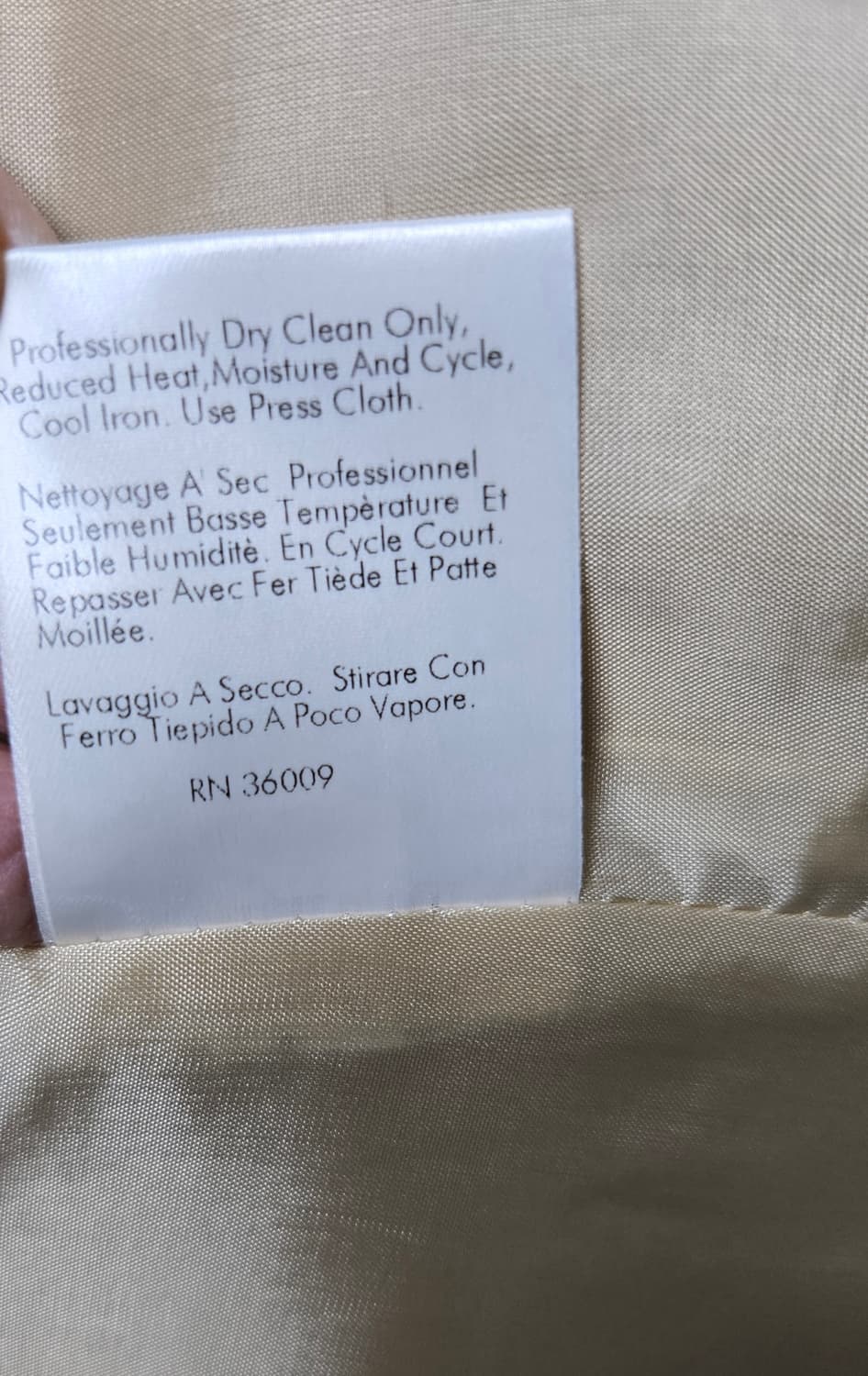 캘빈클라인 옐로우 레더자켓 상품이미지8