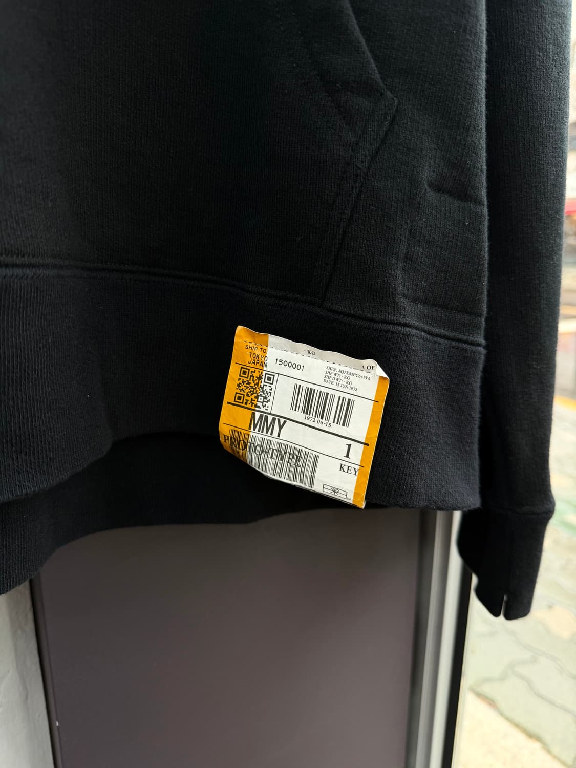 .48/ 미하라 야스히로 프로토타입 테이핑 후드티 상품이미지5