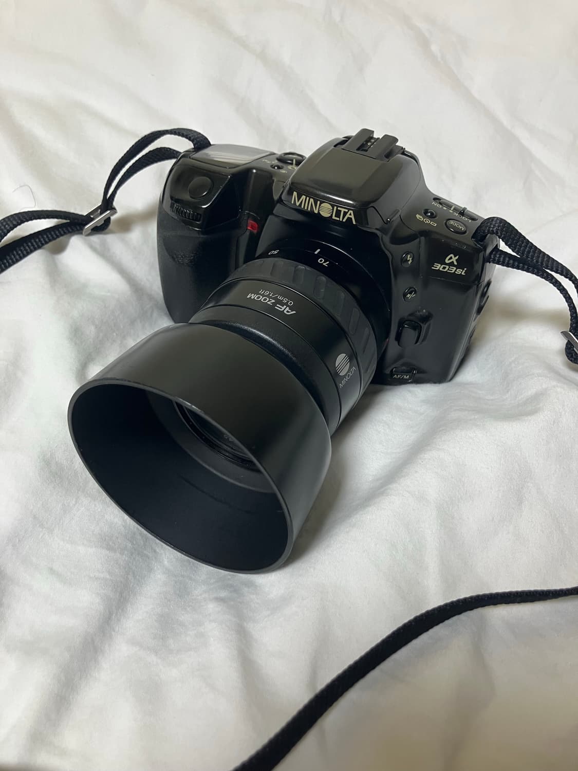 미놀타 필름카메라  Minolta Alpha 303si + 렌즈 상품이미지1