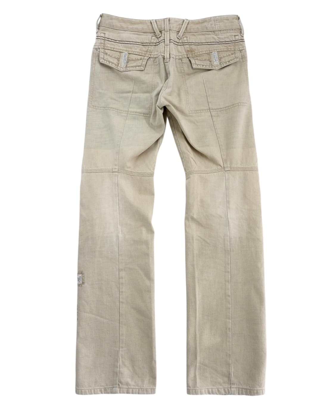 2000‘s 저버드 디스트레스드 닷 데님 팬츠 상품이미지4