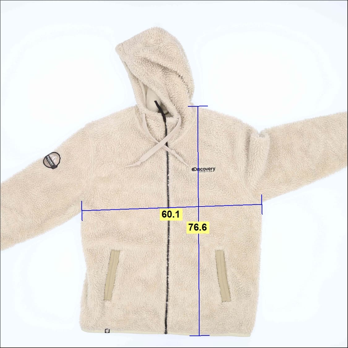 110 디스커버리 남성 후리스 자켓 0326J 상품이미지5