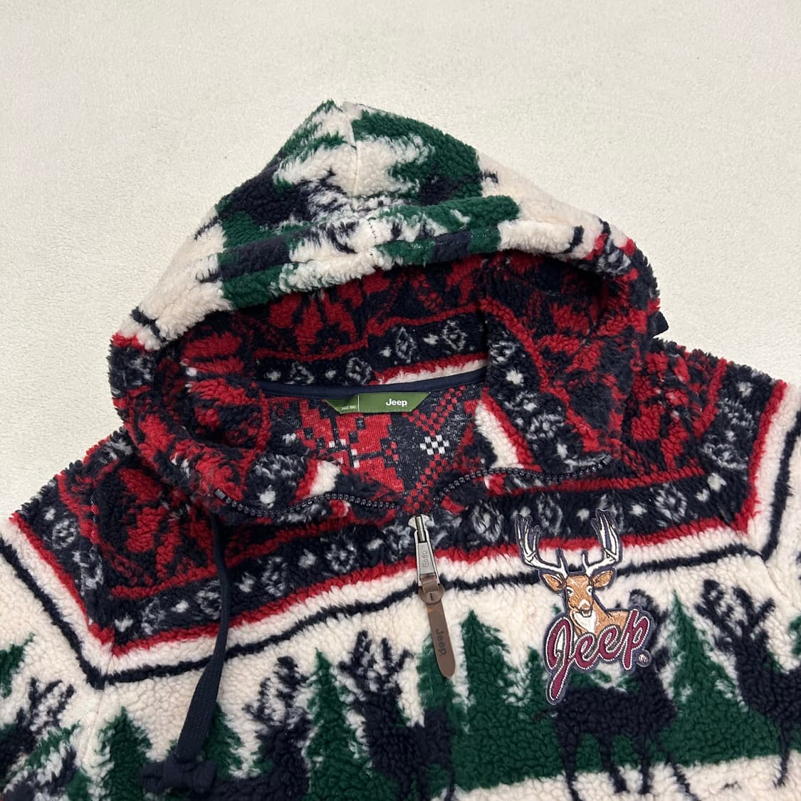 Jeep Nordic Pattern Fleece 상품이미지5