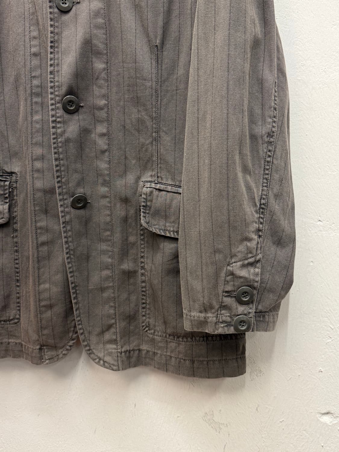 Savigny Herringbone Stripe Work Jacket 상품이미지3