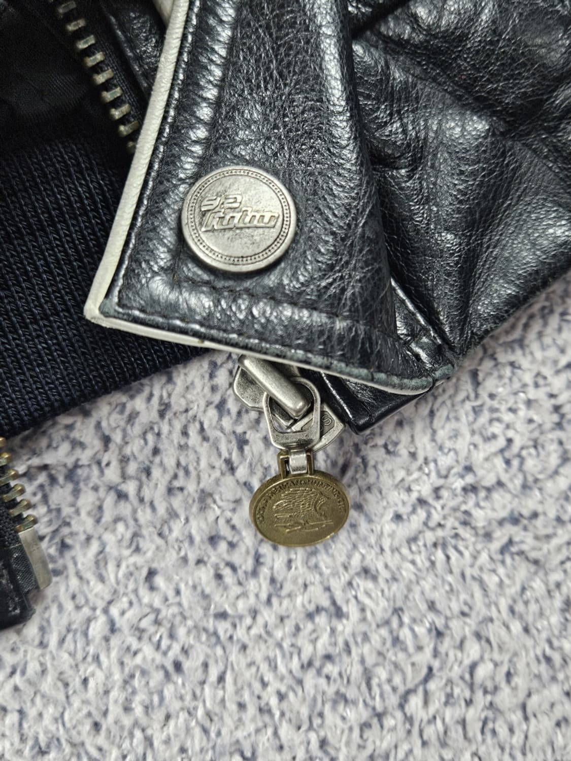 FUBU 후부 이글 올드스쿨 패치 가죽 자켓 ( 95 ) / 10185 상품이미지5