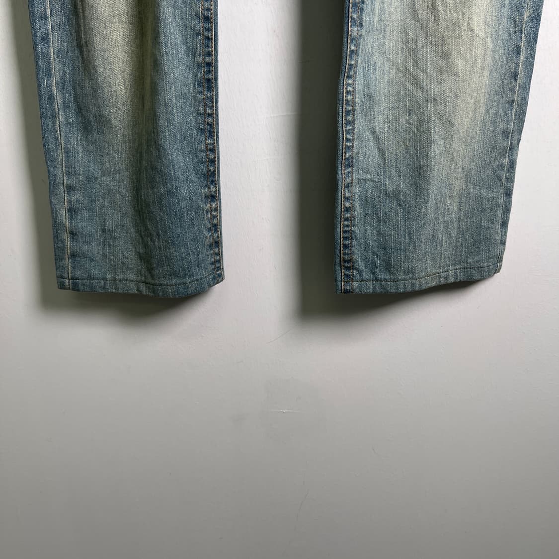 seku 빈티지 오리엔탈 워싱 데님 팬츠 XL 상품이미지6