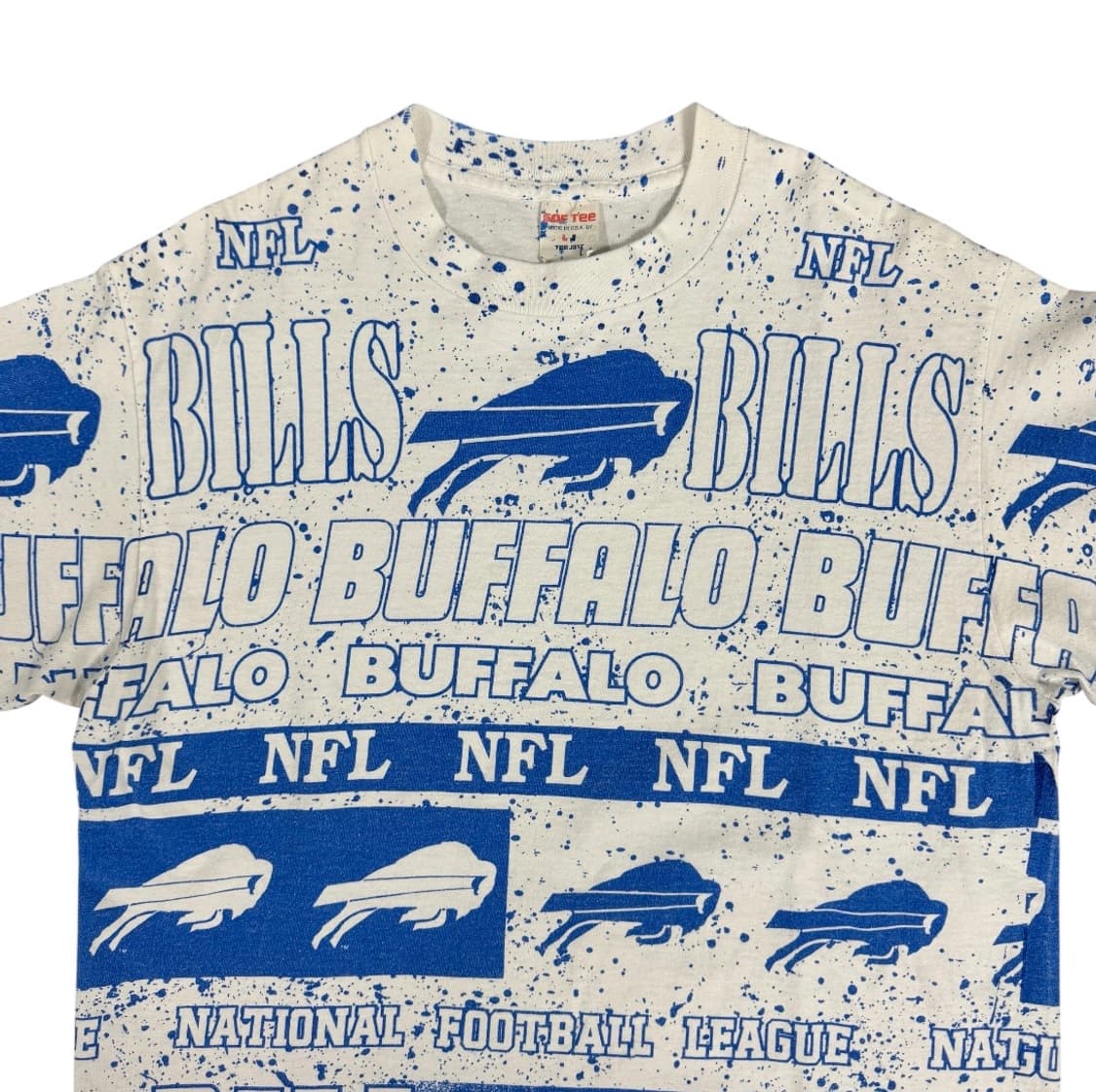 빈티지 90s NFL Buffalo Bills 버팔로빌즈 AOP 티셔츠 상품이미지3