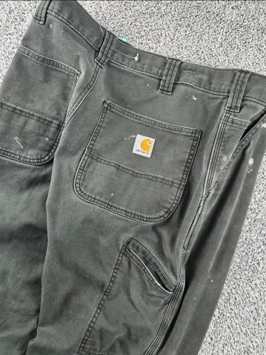 칼하트 캔버스 카펜터 워크팬츠 34x30 상품이미지1