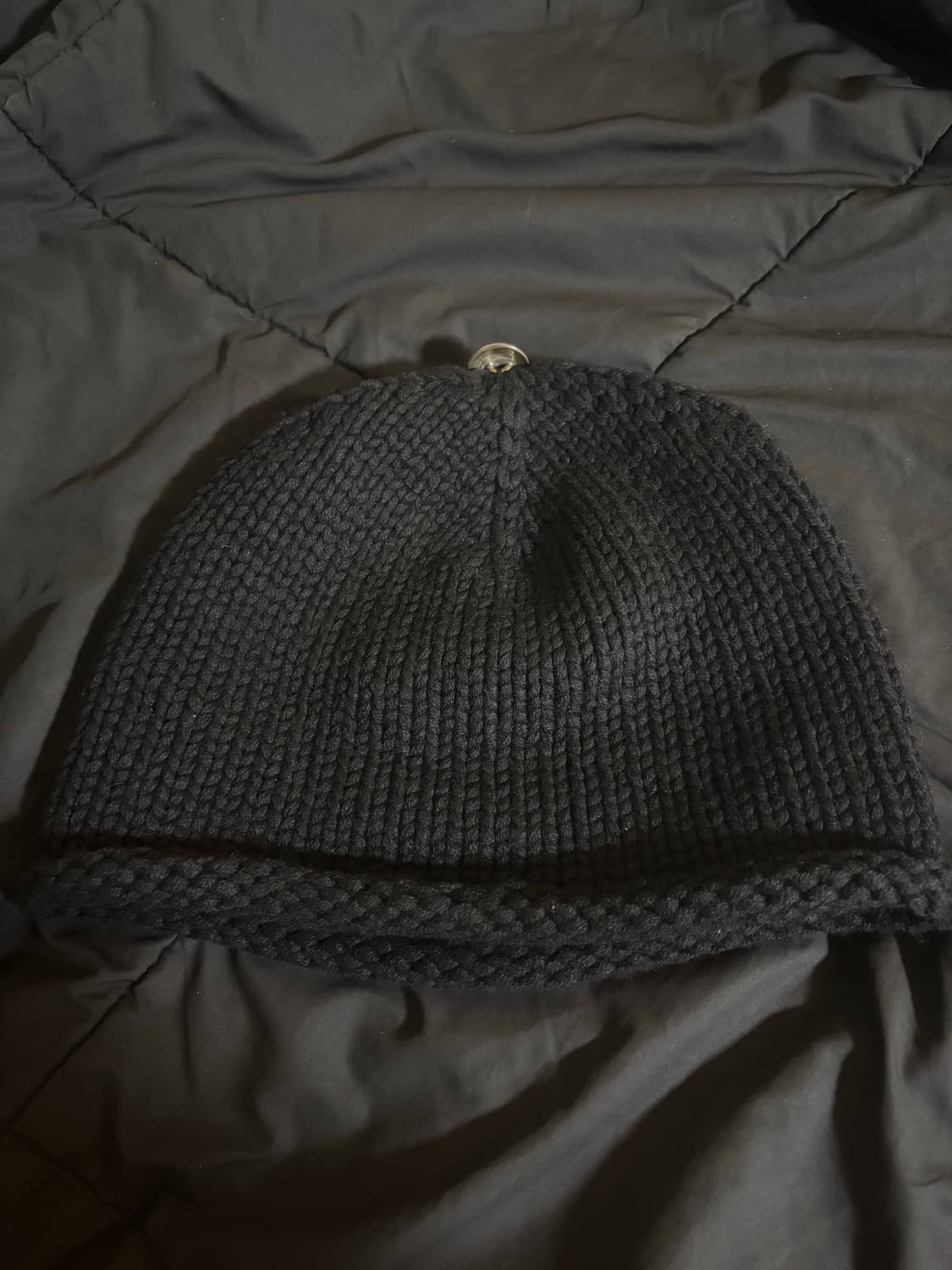 크롬하츠 크로스 레더 패치 비니 상품이미지2