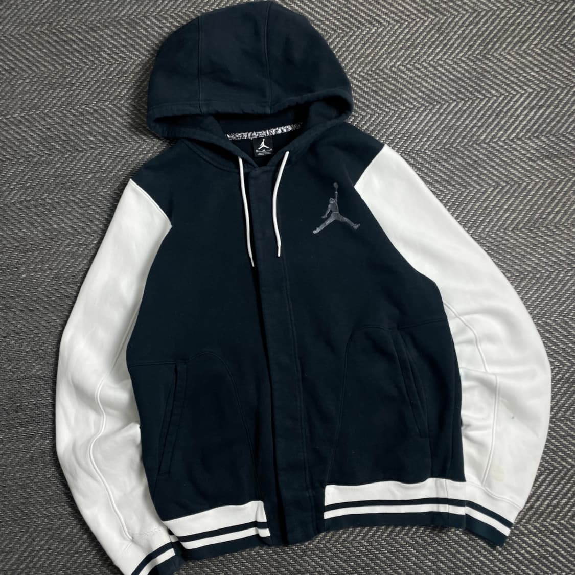 나이키 에어조던 자수로고 스웻 바시티 후드 자켓y 4974 상품이미지1