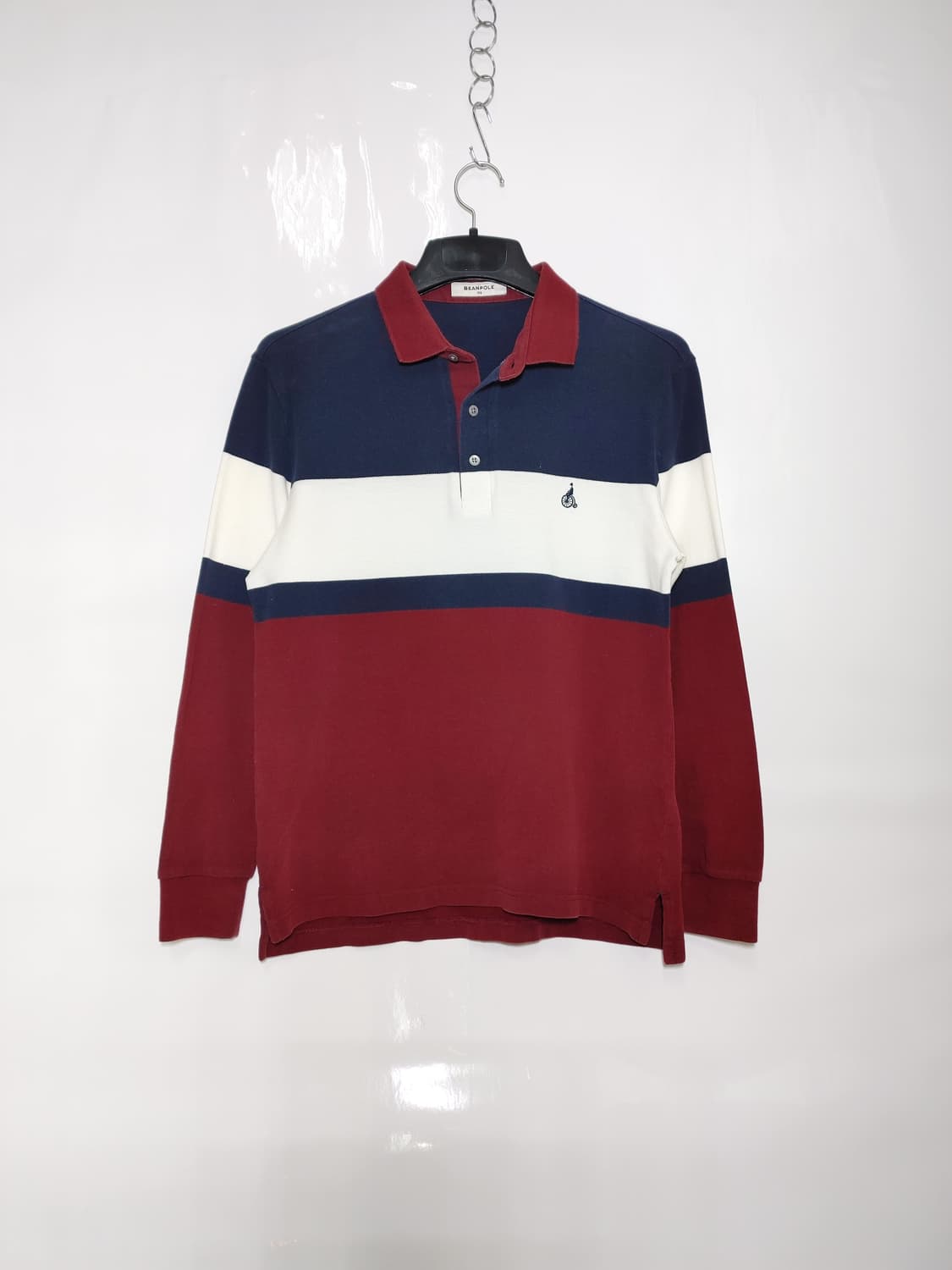 BEANPOLE 빈폴 삼색 단가라 긴팔 카라티 상품이미지1