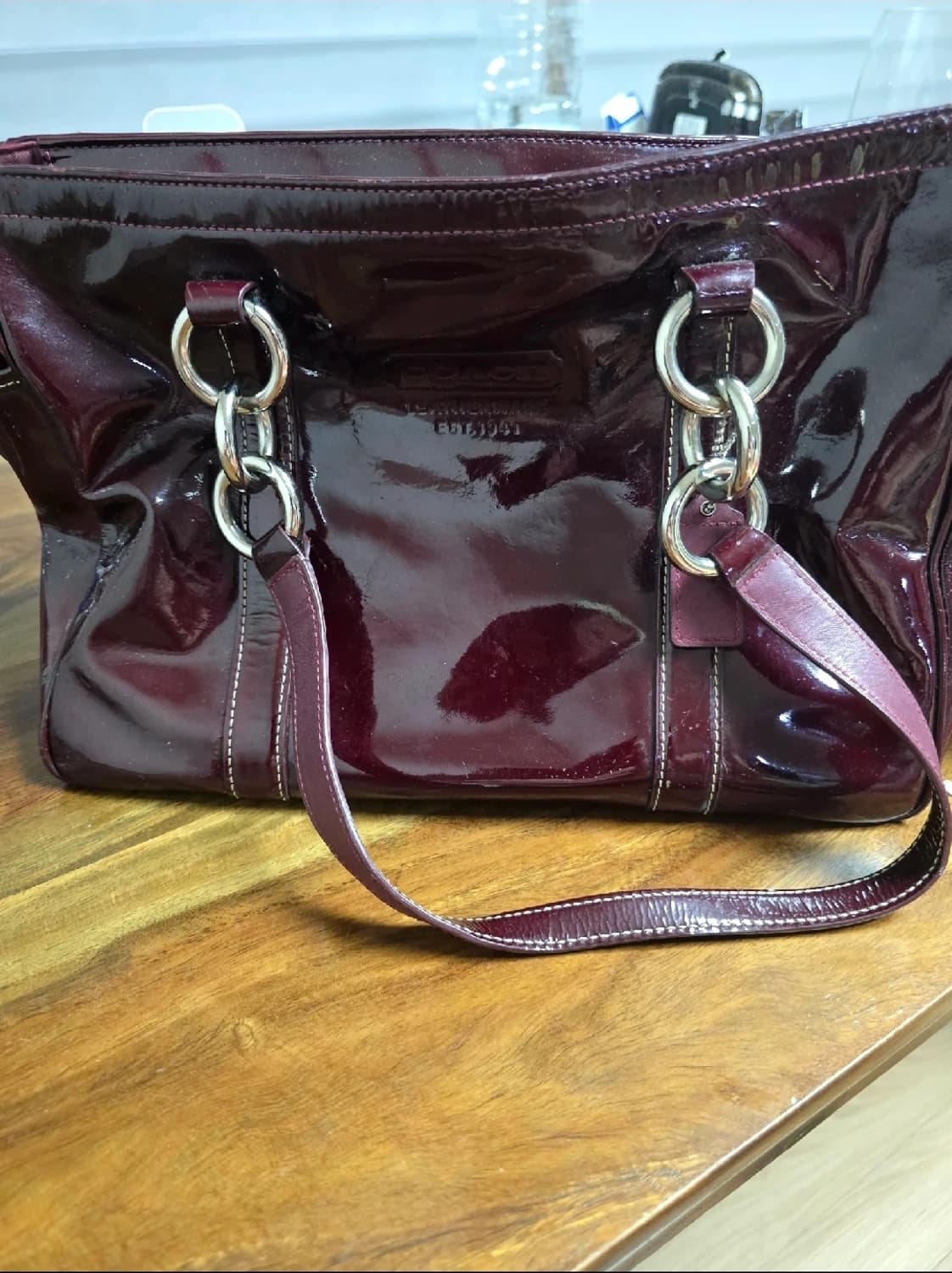 코치 토트백. 정품 상품이미지1