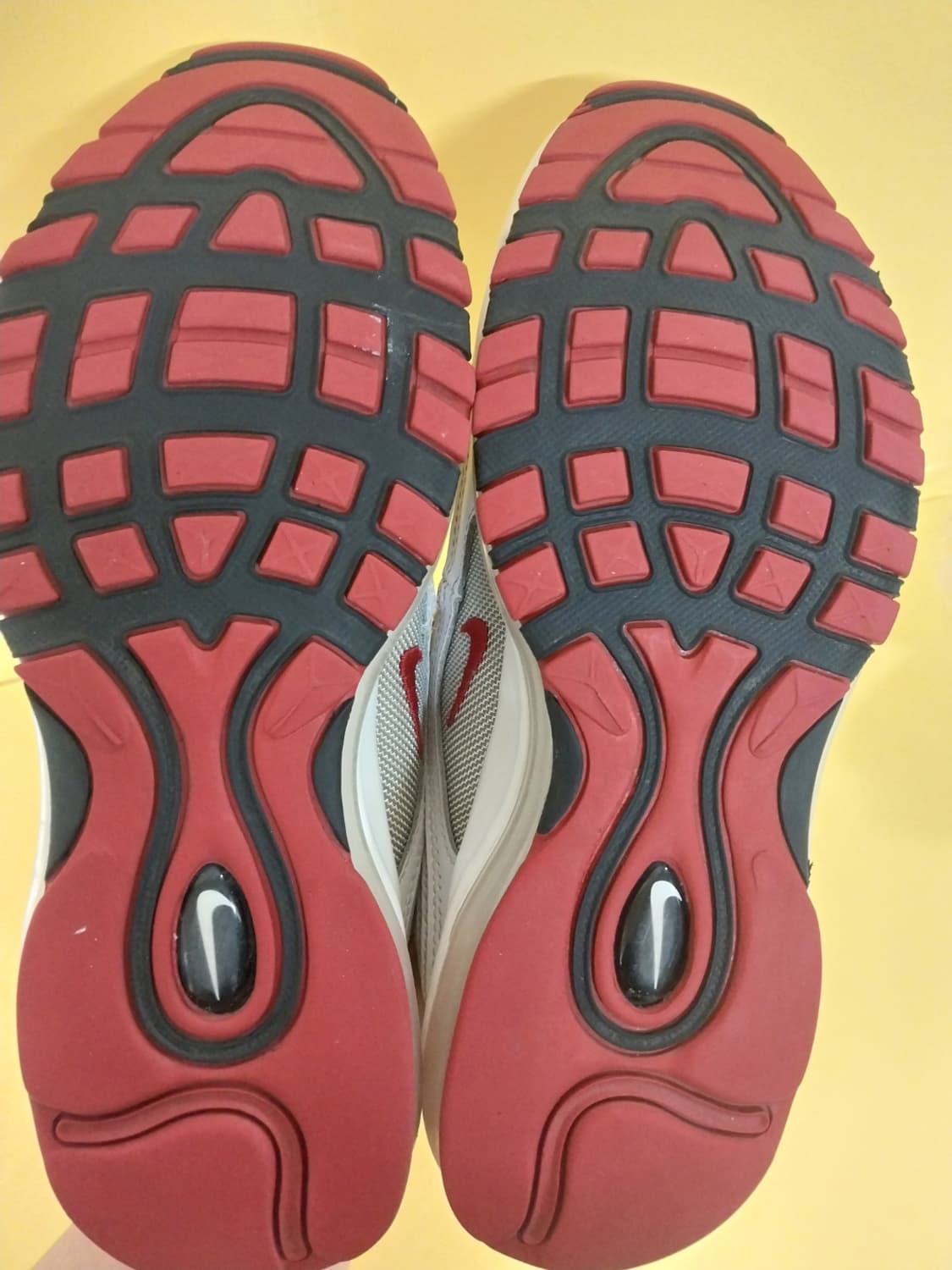 남성 나이키 에어맥스 97 화이트실버 운동화 (250) 상품이미지8