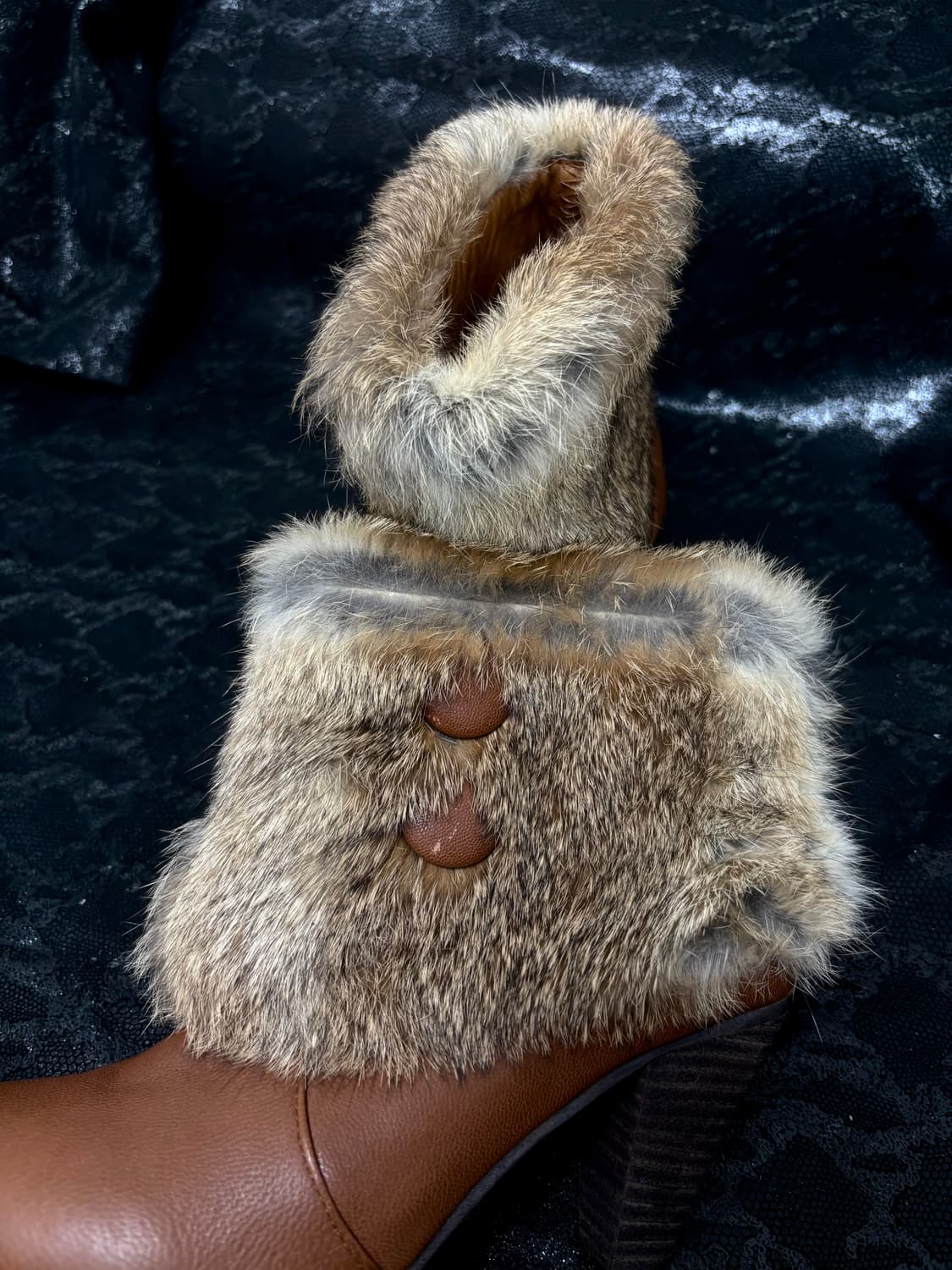 “Vintage”00’s Rare Design 2Big Button De 상품이미지7