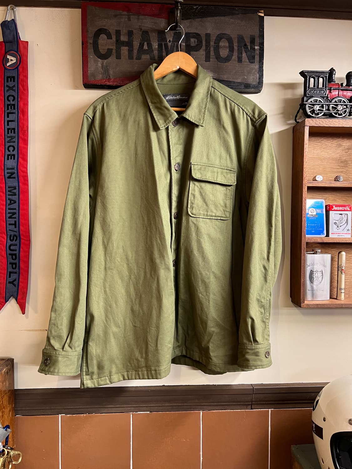 Eddie Bauer Work Jacket Khaki 상품이미지1