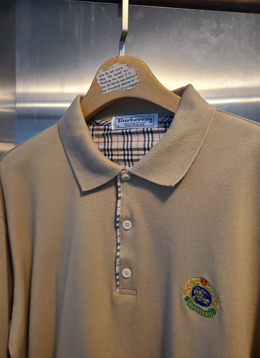 버버리 피퀘 티셔츠 상품이미지3