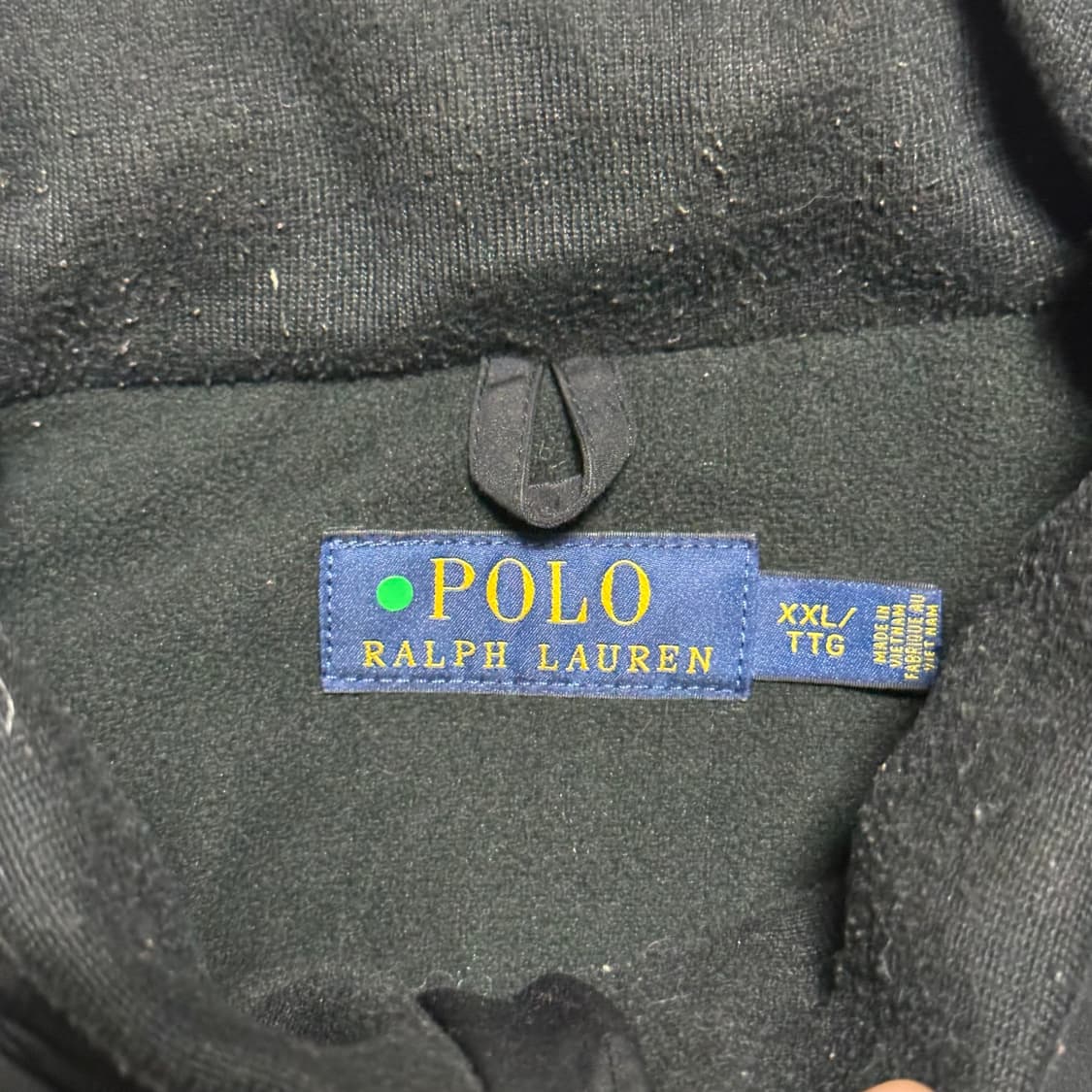 XXL 폴로랄프로렌 블랙 폴리쉘 자켓  상품이미지4